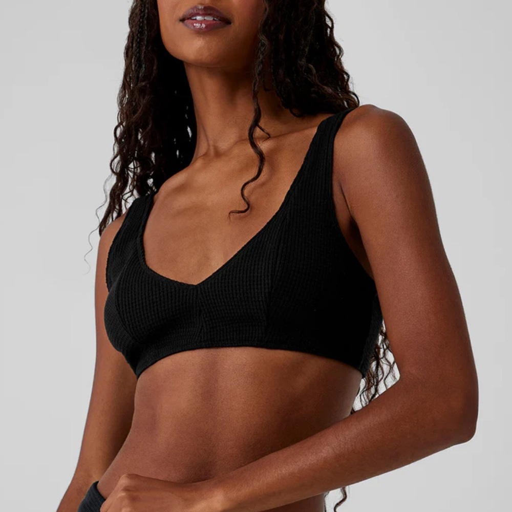 ALO Yoga Waffle Weekend Escape Bra